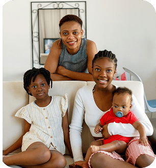 Cécile, maman de 3 enfants