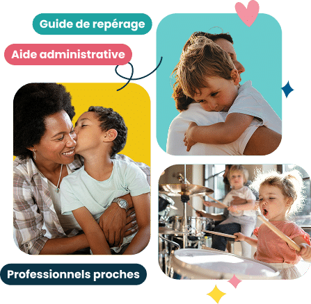 Moments de tendresse et de complicité en famille