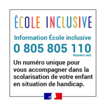 numero ecole inclusive